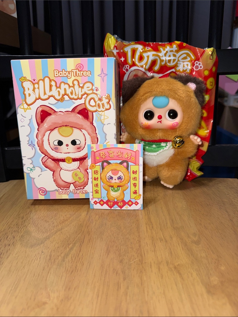 BabyThree Billionaire Cat - Luck